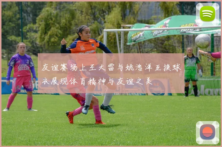 友谊赛场上王大雷与姚浩洋互换球衣展现体育精神与友谊之美